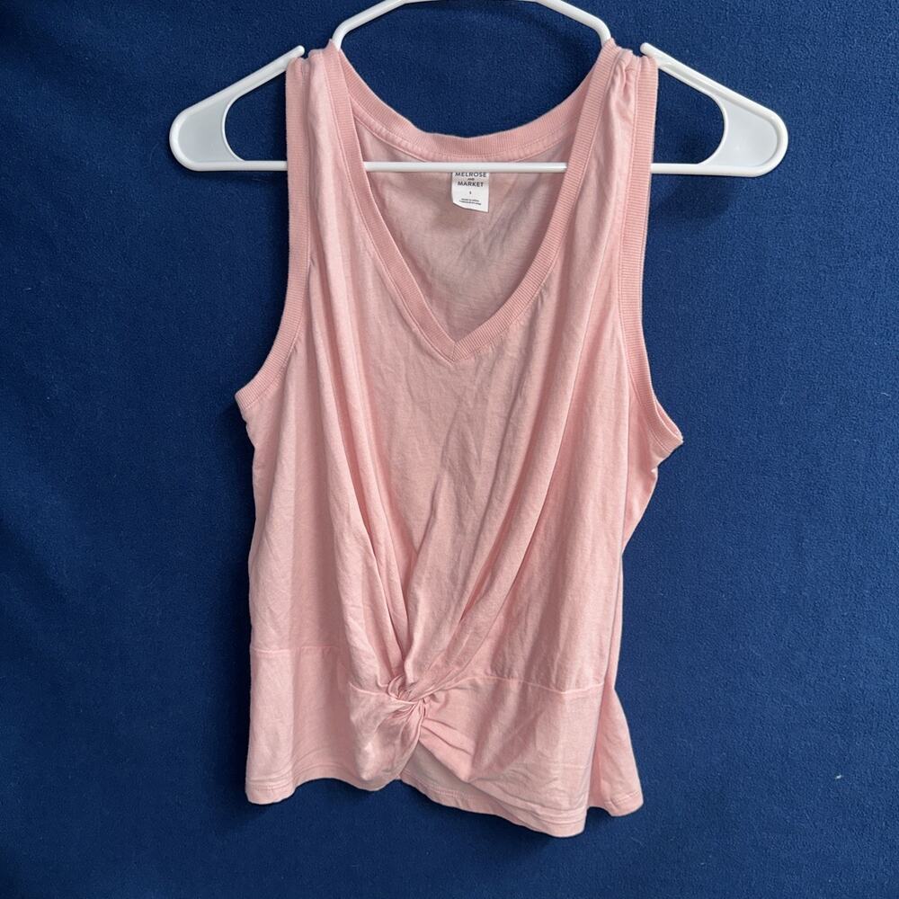 Melrose And Market Twist-Front Tank Women’s Size XSmall